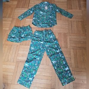 NWT | Printfresh Pajama Set | Long Set + Shorts | Unicorn’s Dream | Size XS
